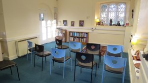 set up for talks/workshops